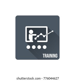 Training icon , EPS10 vector