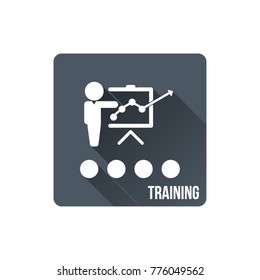 Training icon , EPS10 vector