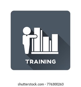 Training icon , EPS10 vector