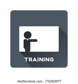 Training icon , EPS10 vector
