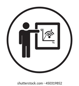 Training    icon,  isolated. Flat  design.