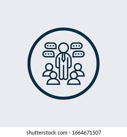 icono de formación aislado en fondo blanco de la colección de gestión de talentos. icono de formación moderno y moderno símbolo de formación para logotipo, web, app,