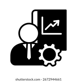 Training Icon Mini Illustration Icon. Use For Modern Concept, Print, Ui, Ux Kit, Web And App Development. Vector Related To Office, Education, Examination And More