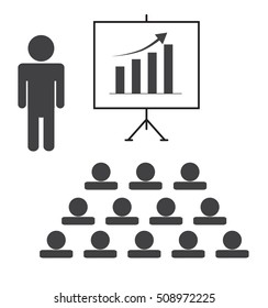 training icon on white background