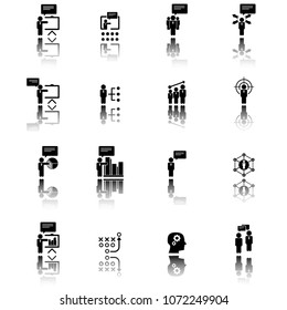 Training icon set