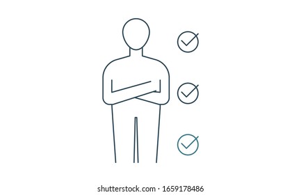 Training icon for skill development and learning