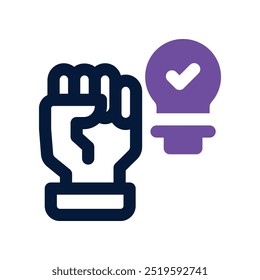 Schulungssymbol. Vektorsymbol mit zwei Tönen für Ihre Website, Ihr Handy, Ihre Präsentation und Ihr Logo-Design.