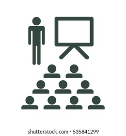 Training Icon Vector flat design style