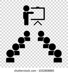 Training icon. Vector illustration.