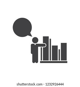 Training icon . Vector Illustration .