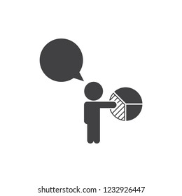 Training icon . Vector Illustration .
