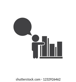 Training icon . Vector Illustration .