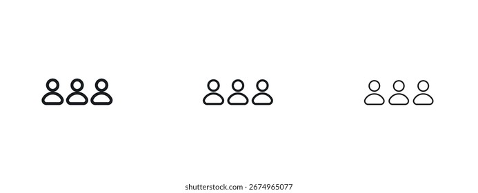 Icono de entrenamiento Ilustración vectorial eps. Ilustraciones de esquema de Vector