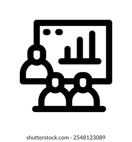 Icono de la línea del Vector para su Sitio web, móvil, presentación, y diseño del logotipo.