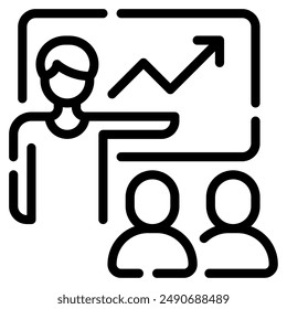 Icono de entrenamiento para Web, App, infografía, etc
