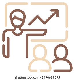 Training icon for web, app, infographic, etc