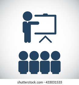 Training icon.Business Training Icon.