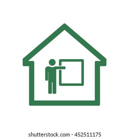 Training  icon.Flat design.