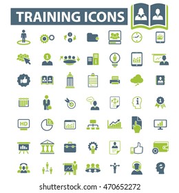 training icons