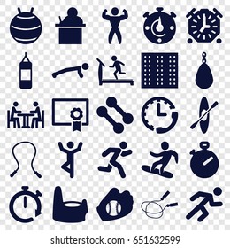 Training icons set. set of 25 training filled icons such as field, baby potty, treadmill, jump rope, running, meeting, snowboard, bodybuilder, rowing, baseball glove, diploma