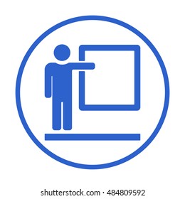 Training    icon,vector. Flat design.