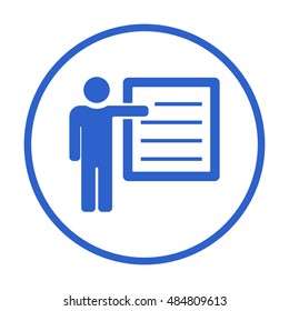 Training    icon,vector. Flat design.