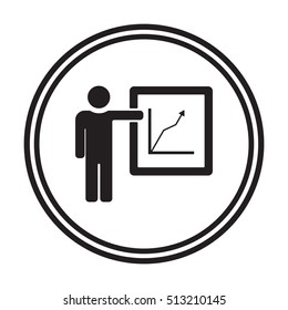 Training  icon,vector. Flat design.