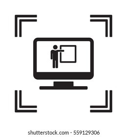 Training    icon,vector. Flat design.
