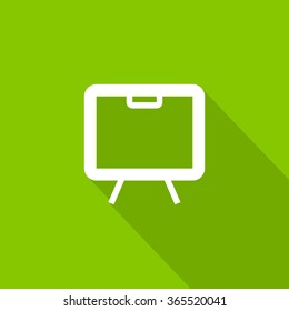 Training isolated minimal single flat linear icon. Line vector icon for websites and mobile minimalistic flat design.