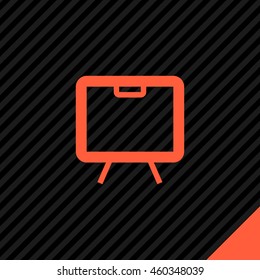 Training isolated minimal single flat linear icon. Line vector icon for websites and mobile minimalistic flat design.