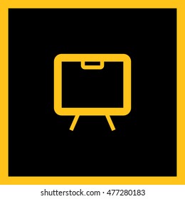 Training isolated minimal single flat linear icon. Line vector icon for websites and mobile minimalistic flat design.