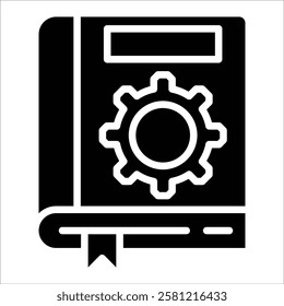 Training Manual Icon Element For Design