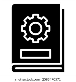 Training Manual Icon Element For Design