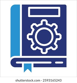 Training Manual Icon Element For Design
