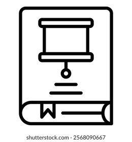 Training Materials Icon Element For Design