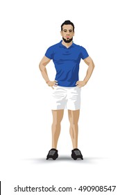 training pose