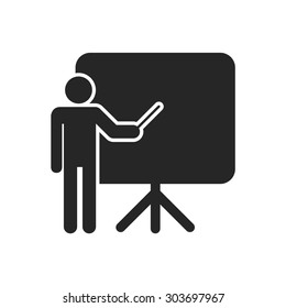 Training, Presentation, Education Icon. Vector.