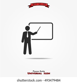 Training, presentation icon