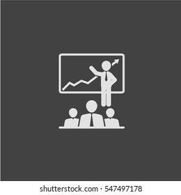 Training, presentation icon