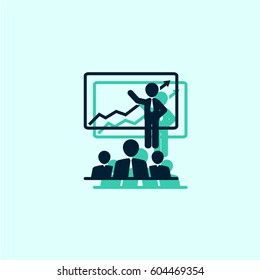 Training, presentation icon