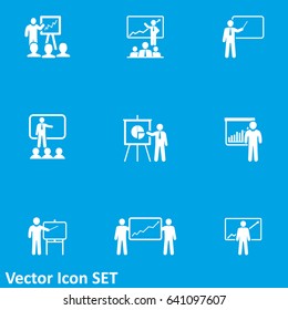 Training, presentation icon
