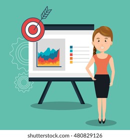 training process people isolated icon
