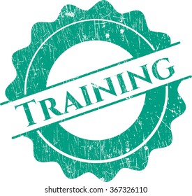 Training rubber grunge texture seal