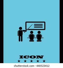 Training seminar icon.