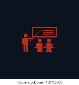 Training seminar icon.