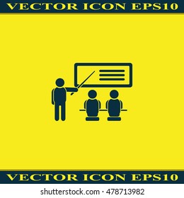 Training seminar icon.