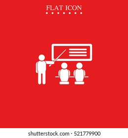 Training seminar icon.