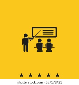 Training seminar icon.
