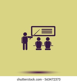 Training seminar icon.