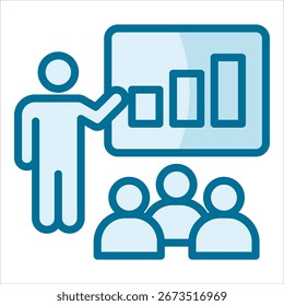 Training Session Icon Element For Design